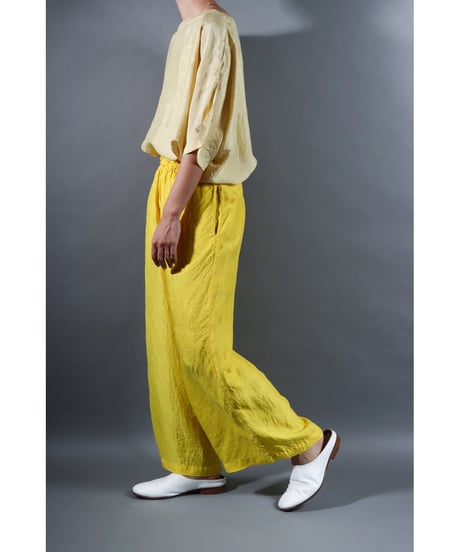 3.Lumo pants / Silk khadi / Sunshine yellow