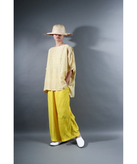 3.Lumo pants / Silk khadi / Sunshine yellow