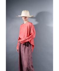 5.Fendo / Long sleeve tops / Silk khadi / Berry pink