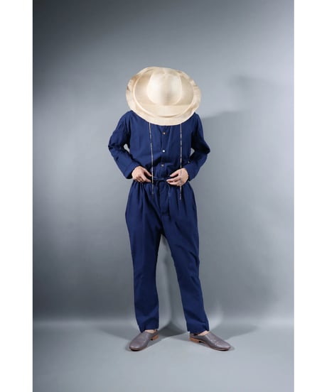 4.Tutoj / Jumpsuits / sp / Size1 /  typewriter / Evening blue