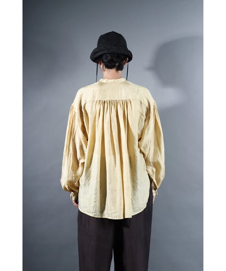 1.Stella blouse / Silk khadi / Clove