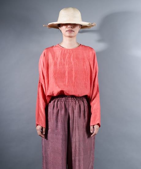 5.Fendo / Long sleeve tops / Silk khadi / Berry pink