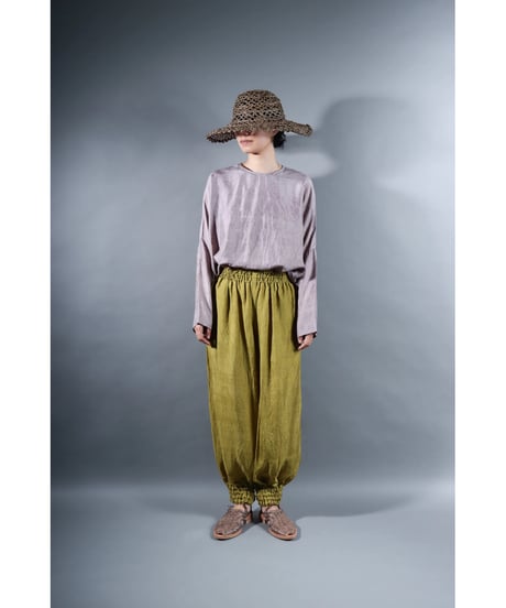 1.Lumo balono / pants /Silk khadi / Gold