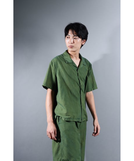 2.Kolumo / size1 / cotton silk / Green moss