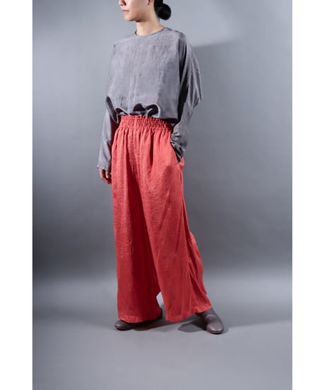 2.Lumo pants / Silk khadi / Sunset pink