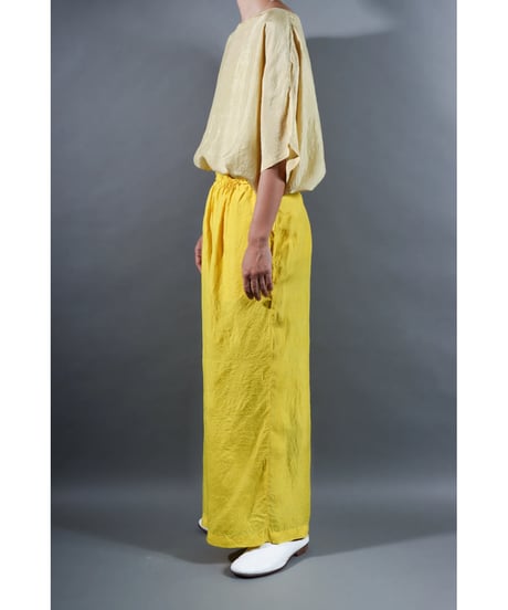 3.Lumo pants / Silk khadi / Sunshine yellow