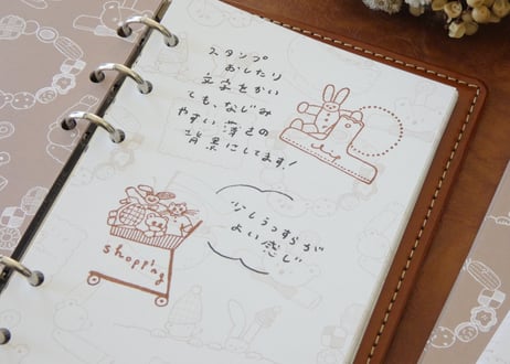 bibleリフィル「線画のクマ」