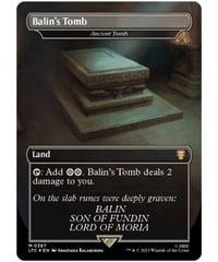 【LCT】＜サージFOIL＞バーリンの墓/Balin's Tomb（《古えの墳墓/Ancient Tomb》）
