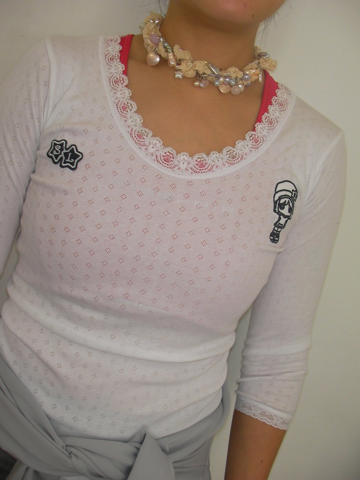 SHALOM / MARO LACE TOP WHITE | I/O PORT