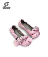 GRAPE / Pink Knot Ballet Flats “Hoddie Q”