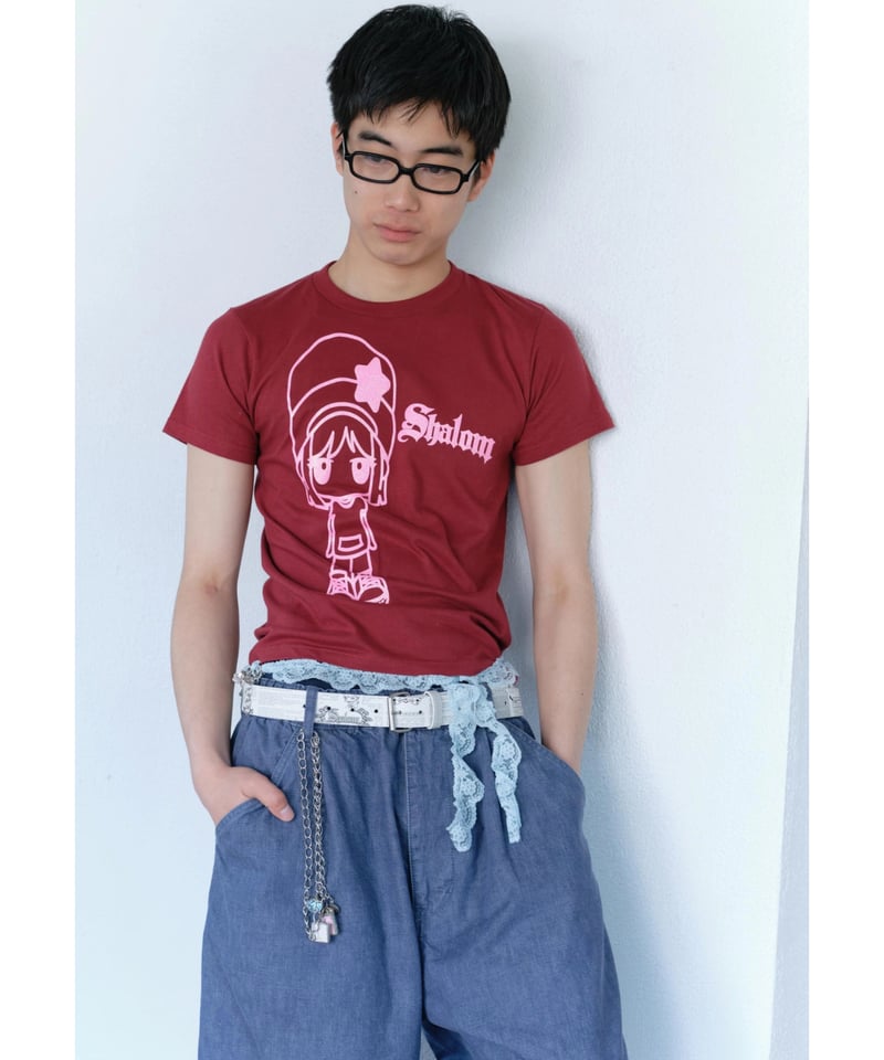 SHALOM / MARO BOMB TEE PINK | I/O PORT