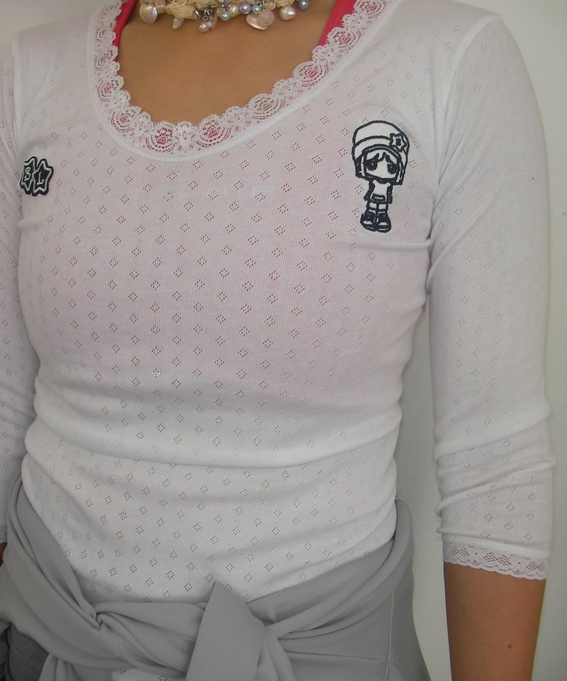 SHALOM / MARO LACE TOP WHITE | I/O PORT