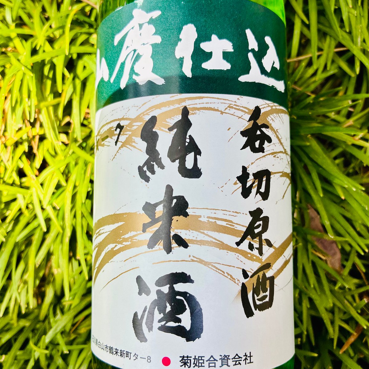 菊姫 山廃純米 呑切原酒 720ml | コタニ酒店
