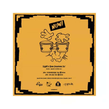 CONOMARK, YO.AN, 光Siren - Light's now sessions 26' version - Apache! @ oppa-la - 【2CD】