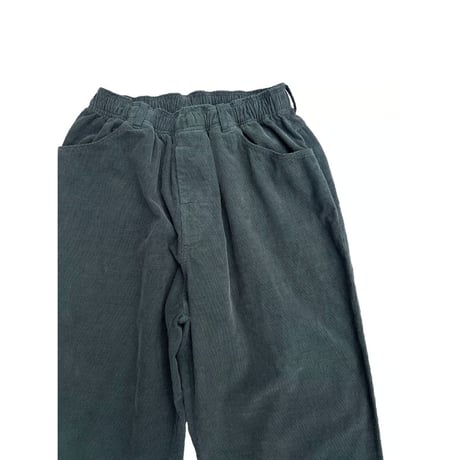 COMFORTABLE REASON - Grid Cord Slacks