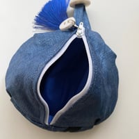 metallic linen "BALL⚾️POUCH"