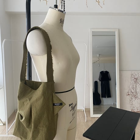 cotton linen ONEhandle "BAG"