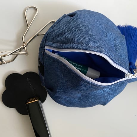 metallic linen "BALL⚾️POUCH"