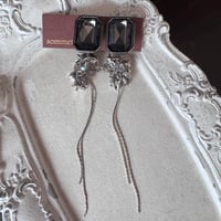 ブラックビジューアクセサリー　no.22