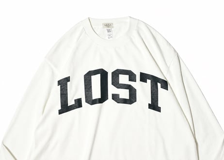 LOST COLLEGE LOGO L/S TEE