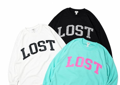 LOST COLLEGE LOGO L/S TEE
