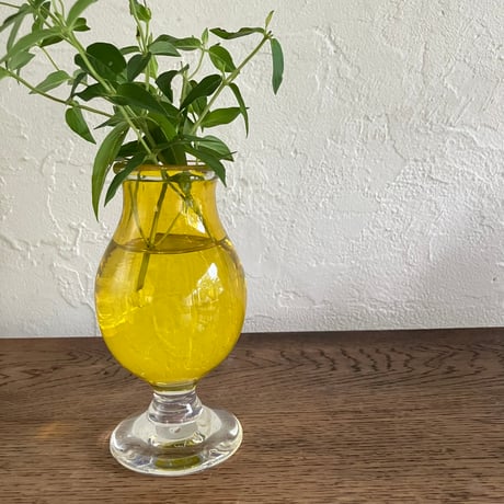 森永豊　花器　yellow