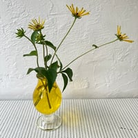 森永豊　花器　yellow