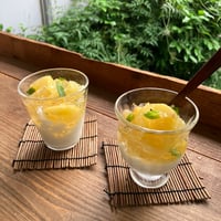 森永豊　冷茶グラス