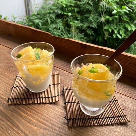 森永豊　冷茶グラス
