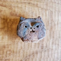 山内崇嗣 ミニチュア土器土偶 笛吹市御坂中丸遺跡(山梨県) 上黒駒土偶（頭部）