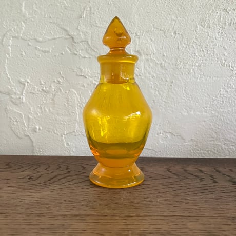 森永豊　香水瓶　yellow