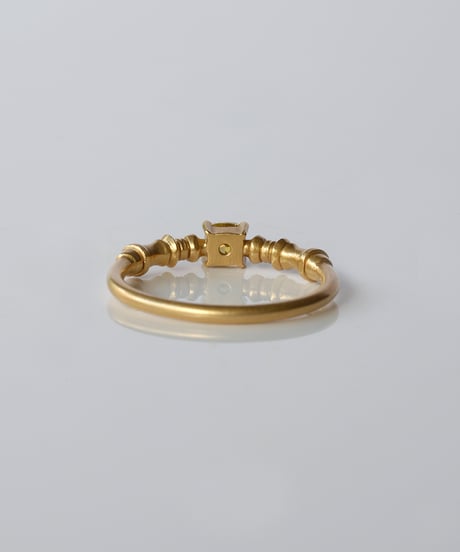 One of kind / Natural Diamond Ring ＜K18YG＞ - R269YG