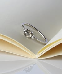 One of kind / Natural Diamond Ring ＜Pt＞ -R728PT