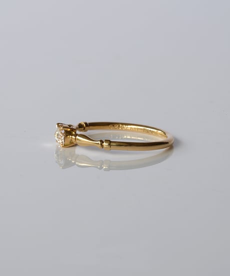 One of kind / Natural Diamond Ring ＜K18YG＞ - R238YG