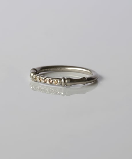 【Order Ring】SPINDLE / Brown Diamond Ring ＜Pt＞SD-2-PTDIA