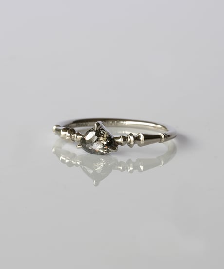 One of kind / Natural Diamond Ring ＜Pt＞ -R680PT