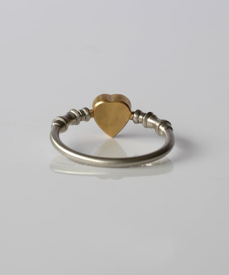 One of kind / Black Diamond Ring ＜Pt/K18YG＞ -R882PTYG