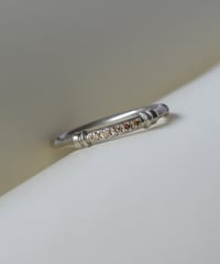 【Order Ring】SPINDLE / Brown Diamond Ring ＜Pt＞SD-2-PTDIA