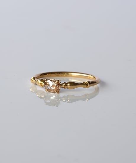 One of kind / Natural Diamond Ring ＜K18YG＞ - R238YG