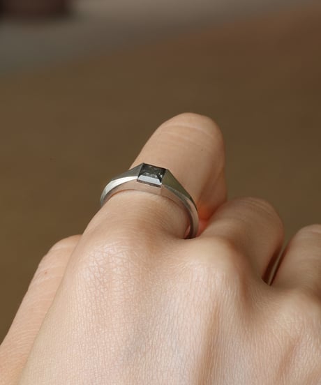 One of kind / Natural Diamond Ring ＜Pt＞ -R915PT