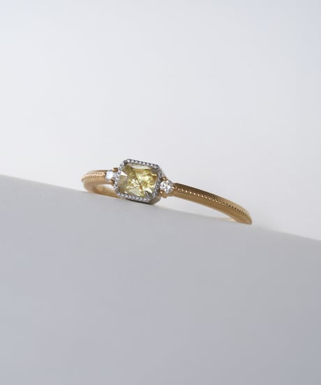 One of kind / Natural Diamond Ring ＜K18YG/Pt＞ - R425YGPT