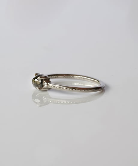 One of kind / Natural Diamond Ring ＜Pt＞ -R728PT
