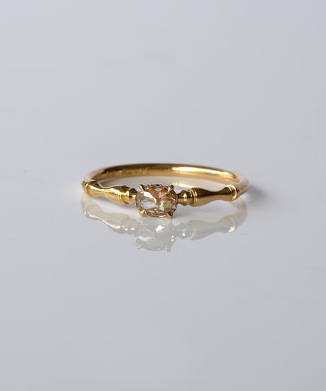 One of kind / Natural Diamond Ring ＜K18YG＞ - R238YG