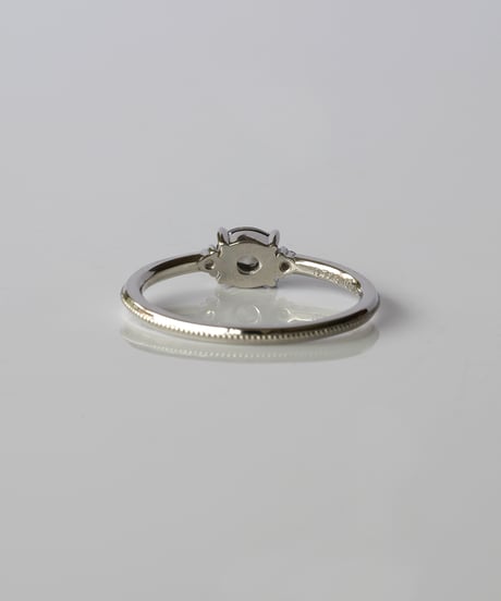 One of kind / Natural Diamond Ring ＜Pt＞ -R728PT