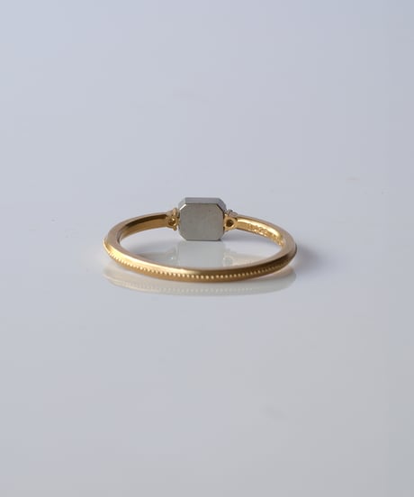 One of kind / Natural Diamond Ring ＜K18YG/Pt＞ - R425YGPT