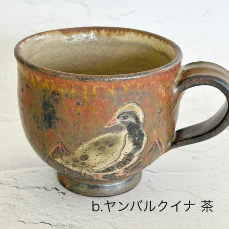 いちむし堂　丸マグカップ  ヤンバルクイナ