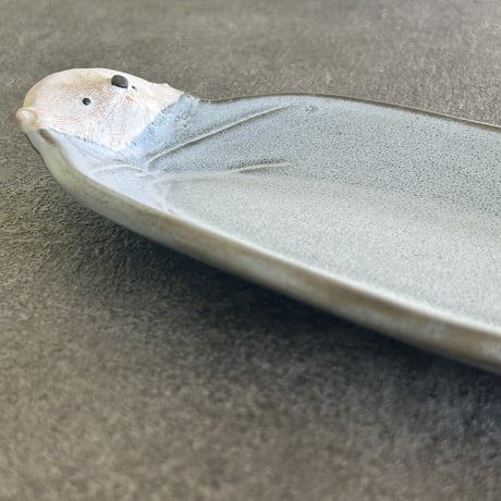 UMESHISO工房 ラッコ皿