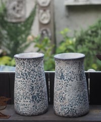 Azure Flora Vase