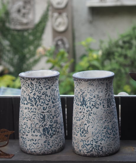 Azure Flora Vase