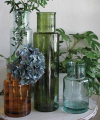 flower vase  green